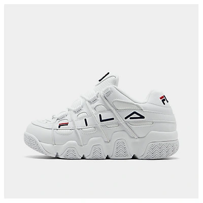 Fila Men's Uproot Basketball Sneakers From Finish Line In White
