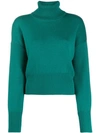 Société Anonyme Turtleneck Jumper In Green