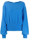 Société Anonyme Wide Sleeved Sweatshirt In Blue