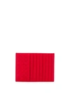 Bottega Veneta Slip Cardholder In Red