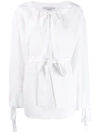 Stella Mccartney Tie Waist Loose-fit Blouse In White