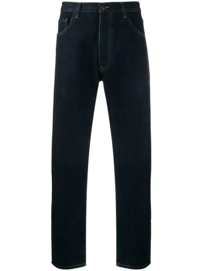 Prada Straight-leg Jeans In Blue