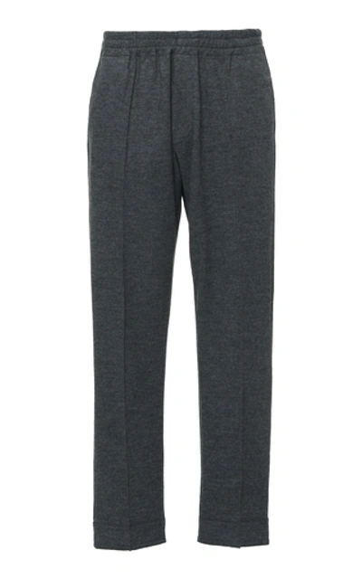 Jil Sander Straight Leg Trousers In Grey