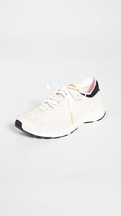 Adidas By Stella Mccartney Adizero Adios Sneakers In Soft Apricot/solar Orange