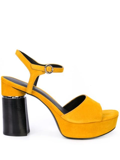 3.1 Phillip Lim / フィリップ リム Ziggy Platform Sandals In Yellow