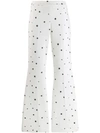 P.a.r.o.s.h Star Print Trousers In Neutrals