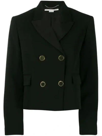Stella Mccartney Cropped Blazer In Black