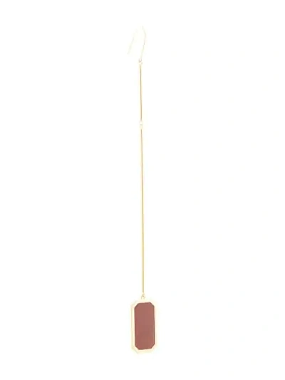 Julia Davidian Octagon Mono Earring In Gold