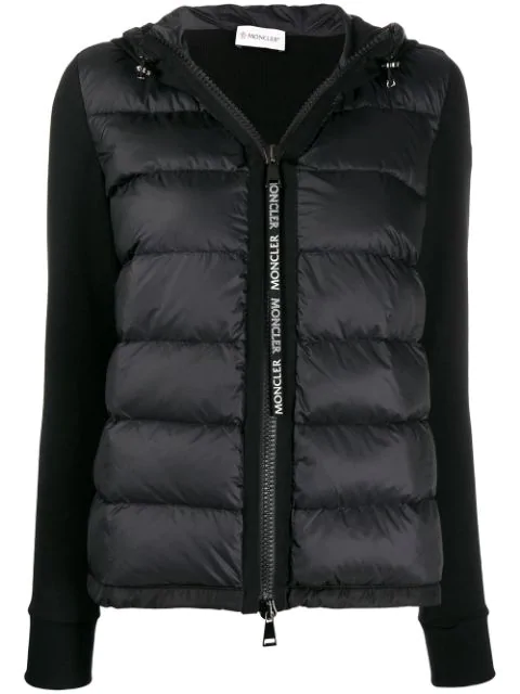 Moncler Padded Zip-up Jacket In 999 | ModeSens