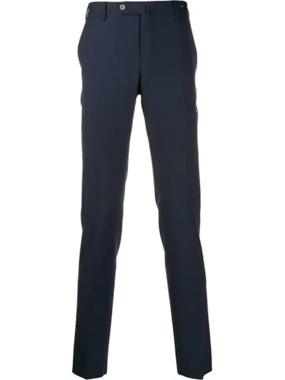 Pt01 Skinny-fit Chinos In Blue