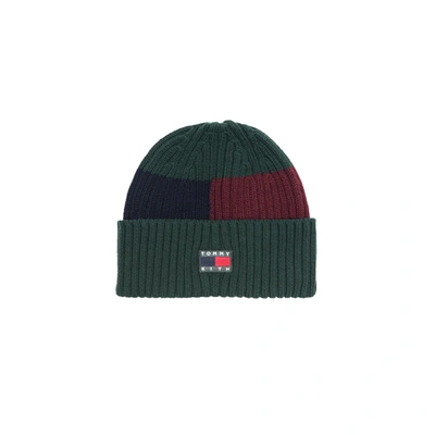 Pre-owned Kith  X Tommy Hilfiger Flag Beanie Forest