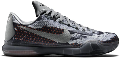 Pre-owned Nike Kobe 10 Pain In Tumbled Grey/night Silver-white-black |  ModeSens