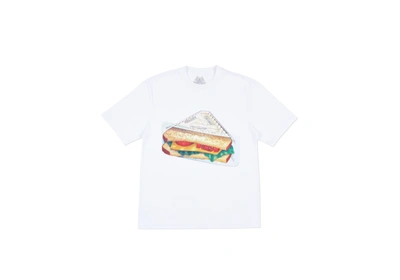 Pre-owned Palace  Plow Mans T-shirt White