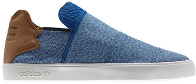 Pre-owned Adidas Originals  Elastic Slip On Pharrell Eqt Blue In Multi