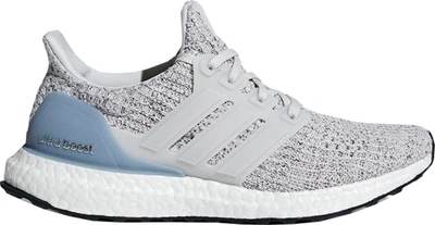 Pre-owned Adidas Originals Adidas Ultra Boost 4.0 Grey One Trace Purple (women's) In Grey One/off White/trace Purple