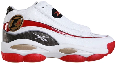 Pre-owned Reebok Answer Dmx White Red (2018) In White/excellent Red-brass