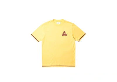 Pre-owned Palace  Ch T-shirt Yellow