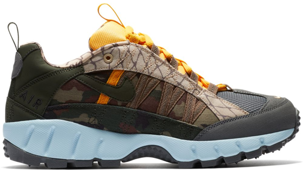 Pre Owned Nike Air Humara 17 Camo Pack Grey In Dark Grey Dark Army Light Silver University Gold Modesens