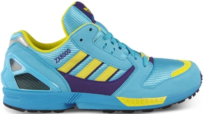 Pre-owned Adidas Originals Zx 8000 Og Aqua In Light Aqua/lemon Peel/violet  | ModeSens
