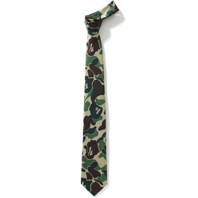 Pre-owned Bape  Abc Tie Green