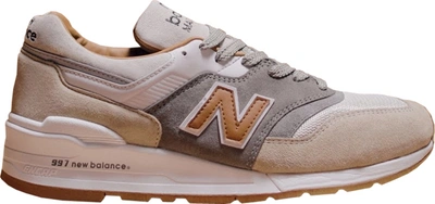 Pre-owned New Balance  997 J. Crew Cortado In Off White/grey-brown
