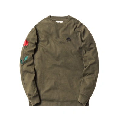 Pre-owned Kith Peace Force L/s Tee Olive