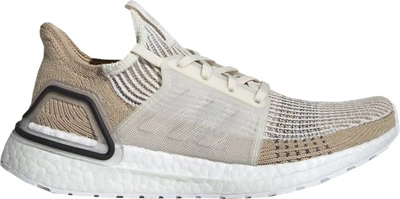 Pre-owned Adidas Originals Adidas Ultra Boost 2019 Chalk White Pale Nude (women's) In Chalk White/pale Nude/core Black