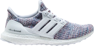 Pre-owned Adidas Originals Adidas Ultra Boost Multi-color White (women's) In Cloud White/cloud White/active Red