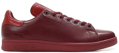Pre-owned Adidas Originals  Stan Smith Raf Simons Burgundy In Core Burgundy/power Red/core Burgundy