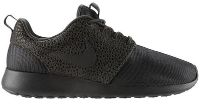 Pre-owned Nike  Roshe Run Safari Pack Midnight Fog In Midnight Fog/black
