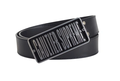 Pre-owned Supreme  Jean Paul Gaultier Belt Black