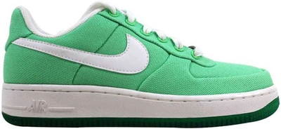 Pre-owned Nike Air Force 1 Low Canvas Tourmaline (women's) In Tourmaline/white-lucky Green