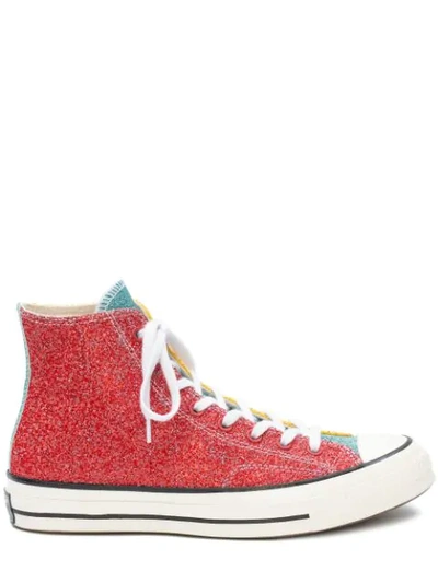 Converse Jw Anderson Chuck 70 Hi Sneakers In Red