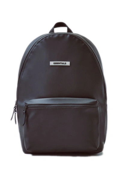 Pre-owned Essentials Waterproof Backpack Black