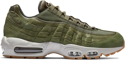 Pre-owned Nike  Air Max 95 Se Olive Canvas In Olive Canvas Sequoia Light Bone Olive Canvas
