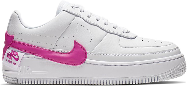 nike air force 1 jester white laser fuchsia