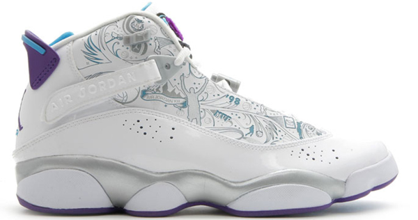 purple jordan 6 rings