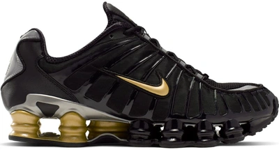 Pre-owned Nike Shox Tl Neymar In Black/metallic Gold-metallic Silver |  ModeSens