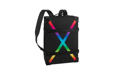 reservedele Motherland binding Pre-owned Louis Vuitton Soft Trunk Backpack Taiga Pm Black/rainbow |  ModeSens