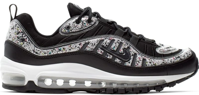Pre-owned Nike Air Max 98 Recycled Black White (women's) In Black/black-white