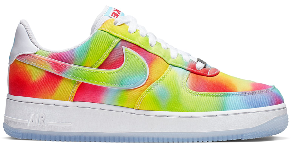 air force 1 chicago tie dye