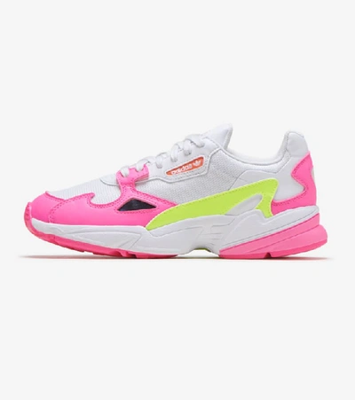 Adidas Originals Falcon Shoes In Pink