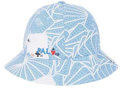 Pre-owned Palace  Jcdc Cards Bucket Hat Blue