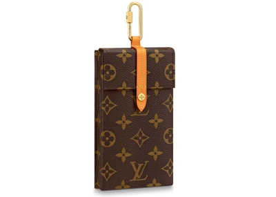 Pre-owned Louis Vuitton  Box Phone Case Monogram Brown