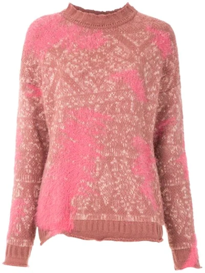 Cecilia Prado Printed Knitted Top - Pink
