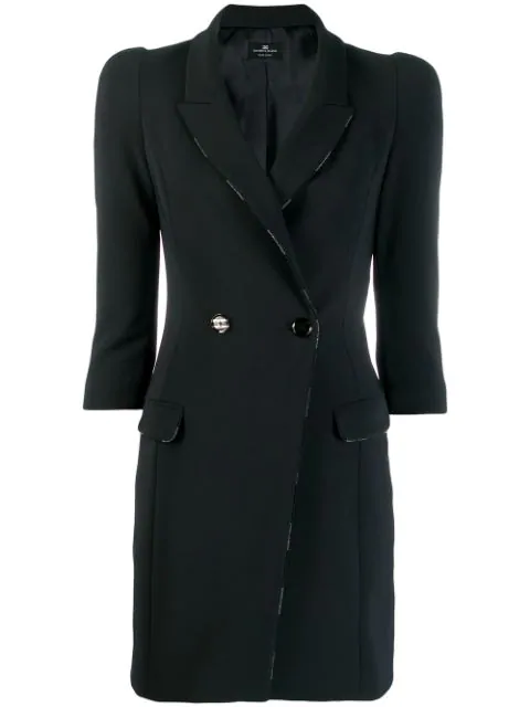 Elisabetta Franchi Blazer-style Dress In Black | ModeSens