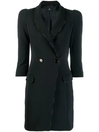 Elisabetta Franchi Blazer-style Dress In Black