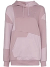 Adidas By Danielle Cathari X Daniëlle Cathari Two-tone Panelled Hoodie In Pink