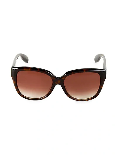 Alexander Mcqueen 57mm Cat Eye Sunglasses