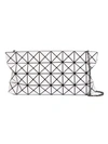 Bao Bao Issey Miyake Prism Chain Convertible Clutch In White/black